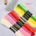 12/24/36/200/250pcs/set Colors Embroidery Thread 314.96 inch Cross Stitch Thread Sewing Skeins Embroidery Floss Kit DIY Sewing Thread