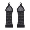 1 Pair Fishnet Fingerless Long Driving Black Gloves Leg Arm Cuff Party Wear Fancy Dress for Womens Sexy Beautiful Arm Sleeve