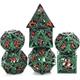 Cthulhu Metal Hollow out Dragon Dice DND Dragon and Dungeon Running Group Board Game Multi sided Numbers