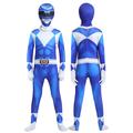 Mighty Morphin Power Rangers Tommy Oliver Cosplay Costume Jumpsuit Men's Women's Boys Movie Cosplay Cosplay Halloween Black Yellow Pink Halloween Carnival Masquerade Jumpsuit