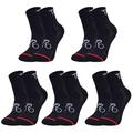 Compression Socks Athletic Sports Socks Crew Socks Cycling Socks Men's Football / Soccer Cycling / Bike Breathable Wearable 1 Pair Winter Solid Color Chinlon Black White Orange M L XL