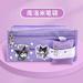 Sanrio Kuromi My Melody Cinnamoroll Hello Kitty Pencil Case Clow Stationery Box Primary School Students Melody Pencil Box Purse