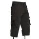 Men's Tactical Shorts Cargo Shorts Capri Pants Drawstring Flap Pocket Plain Comfort Breathable Outdoor Daily Going out Fashion Streetwear Black Pink