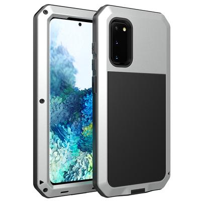 Shockproof Dustproof Water Resistant Full Body Silicone Glass Metal Case for Samsung Galaxy S24 S23 S22 S21 S20 Plus Ultra Note 20 Ultra (Screen Protector is only provided for Direct-screen Phone)