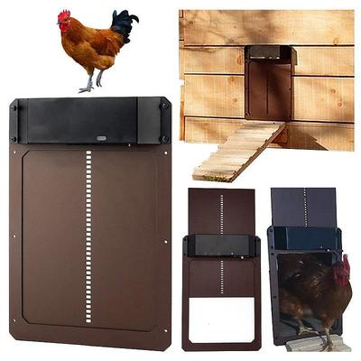 Automatic Chicken Coop Door Opener, Programmable Light Sensor, Battery Powered, Automatic Chicken Door Opener, Chicken Coop Accessories