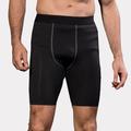 Men's Athletic Shorts Compression Shorts Running Shorts Gym Shorts Going out Weekend Breathable Quick Dry High Stretch Elastic Waist Plain Short Gymnatics Casual Activewear Black White