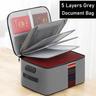 Multi-functional Document Bag Large-capacity Account Book Storage Box Storage Bag Waterproof Document Storage Bag