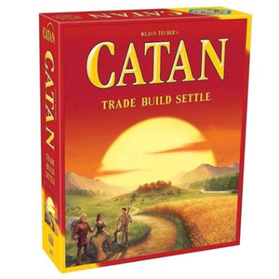 English Version Of Catan Island Board Game Puzzle Casual Toy Game Card Game 25th Anniversary Commemoration Version