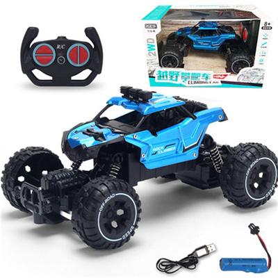 Alloy Climbing Car Charging Radio-controlled Car Electric Remote Control Off-road Car Boy Toy Car