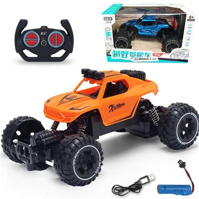 Alloy Climbing Car Charging Radio-controlled Car Electric Remote Control Off-road Car Boy Toy Car