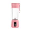 Portable BlenderPersonal Blender with USB Rechargeable Mini Fruit Juice MixerPersonal Size Blender for Smoothies and Shakes Mini Juicer Cup Travel 380MLFruit JuiceMilk