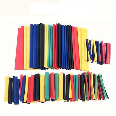 164/560pcs Shrinking Heat Shrink Tubing 2:1 Polyolefin Tube Sleeve Wrap Wire Set Multicolor