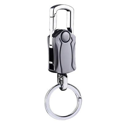 4-in-1 Heavy Duty Key Chain Anti-Anxiety Fidget Spinner Rotatable Keyring Box Cutter Phone Holer Bottle Opener Keychain CYT