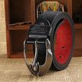 Men's Belt Faux Leather Belt Frame Buckle Black Brown Faux Leather Leather Active Fashion Work Tribal