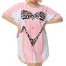 Women's Bikini Shirt Cover Up Dress Funny Cute Bikini Print for Swimwear Short Sleeve 3D Graphic Baggy Swimwear Cover-Up