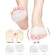 Metatarsal Pads, Gel Toe Separators, Bunion Corrector Cushion, Toe Spacers, Ball of Foot Cushions, SoftBreathable, Idea for Mortons Neuroma, Blisters, Diabetic Feet, Hammer Toe, Rapid Pain Relief