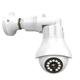 1pc 3MP E27 Bulb WIFI Camera,Surveillance Camera,IP Camera, Security Camera For Home Security CCTV Monitor,Two Way Audio, Motion Detection, PTZ Rotation Control,Color Night Vision With E27 Bulb Light Base