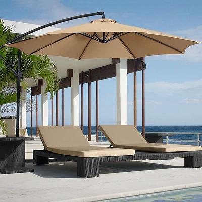 Patio Umbrella Outdoor Umbrella Patio Market Table Umbrellas with Push Button Tilt, Crank for Lawn, Garden, Deck, Backyard Pool(Only The Umbrella Surface)