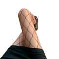 Women's Tights Pantyhose Stockings Tights Butt Lift Leg Shaping High Elasticity Mesh Hole Sexy Black Large mesh paper card briefcase Small net paper card briefcase Net paper card briefcase