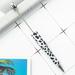 Yeahmol Beadable Pen 10 Pcs Bead Ballpoint Pen with Refills Black Ink Rollerball Pen for DIY Making Gift Kids Students Office School Supplies Printed 32 Black Spots Y08M6U9G