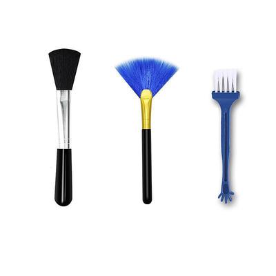 Computer Keyboard Gap Cleaning Brush Notebook Digital Lens Dust Removal Tool Soft Brush Fan-Shaped Wool Brush