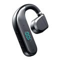 1Pc Long Standby Bluetooth Wireless Earpiece Led Power Display Bluetooth Earphone Noise Cancelling Wireless Headset Ear Hook Sport Headphone Button Control