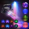 New USB LED Stage Light Laser Projector Disco Lamp with Voice Control Sound Party Lights for Home DJ Laser Show Party Lamp