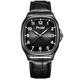 POSHI Men Quartz Watch Fashion Leather Strap Quartz Watches Waterproof Luminous Calendar Luxury Casual Sport Men's Wristwatch Male Clock