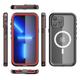 Phone Case For iPhone 15 Pro Max Plus iPhone 14 Pro Max Plus iPhone 13 Pro Max Waterproof Case Detachable Full Body Protective Double Sided Armor ABSPC