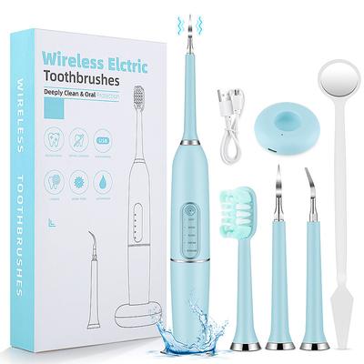 Electric Sonic Dental Irrigator Scaler Teeth Whitening Portable Ultrasonic Tartar Calculus Remover Teeth Cleaning Tool