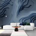 3D Strip Wallpaper Mural Wall Covering Sticker Peel and Stick Removable PVC/Vinyl Material Self Adhesive/Adhesive Required Wall Decor for Living Room Kitchen Bathroom