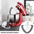 Flexible Silicone Edge Beater For Kitchen, 4.5/5 QT Bowl Tilt-Head Stand Mixer Bowl Scraper Mixer Accessory