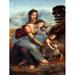 The Virgin and Child with Saint Anne ca 1503 Poster Print - Vinci Leonardo da (17 x 24)