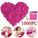 Sueyeuwdi Gifts for Women Room Decor 1000Pc Artificial Rose Petals Silk Petals Bright Silk Fabric Wedding Petals Home Decoration Artificial Flowers Silk Flowers Fake Flowers fake plants