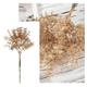 Sueyeuwdi Gifts for Women Room Decor New Year S Eve Flower Spray Gold Accessories Over Gold Over Silver Simulation Flower Decoration Christmas Fake Flower Fake Flowers fake plants Gold