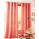 Univers Decor - Lot de 2 rideaux tamisant à œillet 140 x 260 cm Gaze de Coton - Gaze de coton Blush