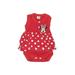 Disney Baby Short Sleeve Outfit: Red Tops - Size 6-9 Month