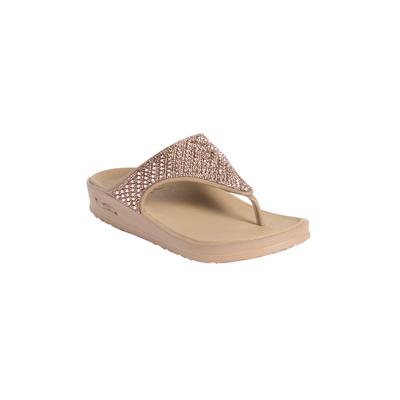 Women's The Arch Fit Cali Breeze 2.0 Sandal by Skechers in Taupe (Size 7 M)