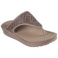 Women's The Arch Fit Cali Breeze 2.0 Sandal by Skechers in Taupe (Size 10 M)