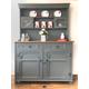 SOLD commission available, old charm, farmhouse, welsh dresser,grey,kitchen storage unit,cupboard,rustic,country cottage, grey welsh dresser