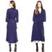 Free People Dresses | Free People Fable Embroidered V Neck Dress In Navy Blue And Black New | Color: Black/Blue | Size: Xs