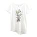 Disney Shirts & Tops | Disney Parks Minnie Mouse Graphic T-Shirt Girls L White Sequined Top Wdw | Color: Pink/White | Size: Lg