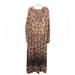 Free People Dresses | Free People Sheer Maxi Boho Dress Size L | Color: Black/Tan | Size: L