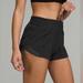 Lululemon Athletica Shorts | Lululemon Athletica Black Hotty Hot Lr Shorts 2.5" Lined Track Solid Black Nwt | Color: Black | Size: 10