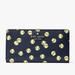 Kate Spade Bags | Kate Spade Tennis Toss Printed Large Slim Bifold Wallet. Color Blazer Blue Multi | Color: Blue | Size: Os