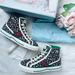 Gucci Shoes | Gucci X Liberty London 1977 Floral High Top Sneakers | Color: Black | Size: 37eu