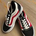 Vans Shoes | Kids Vans Ward ‘Yacht Club’ | Color: Black/Red | Size: 13b