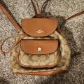 Coach Bags | Coach Backpack | Color: Brown/Tan | Size: Os