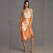 Anthropologie Dresses | By Anthropologie Sweetheart Sequin Side-Slit Dress | Color: Orange/Pink | Size: M