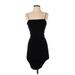 Forever 21 Cocktail Dress - Party Square Sleeveless: Black Solid Dresses - Women's Size Small